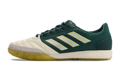 Adidas Top Sala IC Indoor & Futsal Soccer Shoes - Beige/Grey/Blue/Yellow