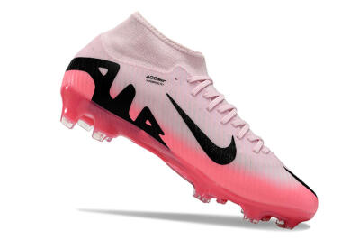 Nike Air Zoom Mercurial Superfly 9 Academy FG Firm Ground Soccer Cleats - Pink/Black