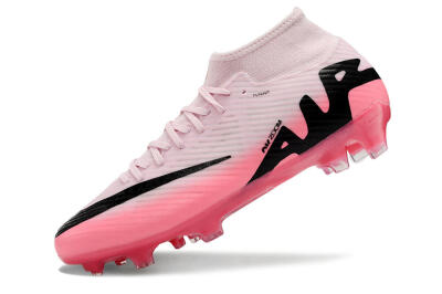 Nike Air Zoom Mercurial Superfly 9 Academy FG Firm Ground Soccer Cleats - Pink/Black
