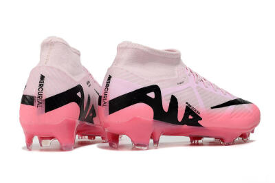 Nike Air Zoom Mercurial Superfly 9 Academy FG Firm Ground Soccer Cleats - Pink/Black