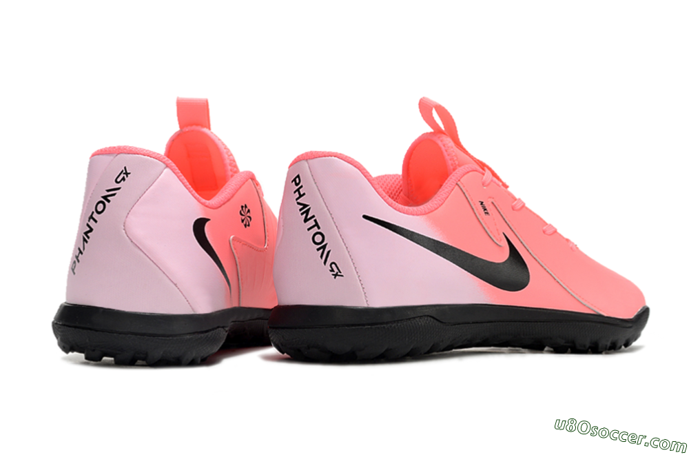 Nike Phantom GX 2 Acad LV8 TF Artificial Turf Soccer Shoes - Red/Pink/Black 6