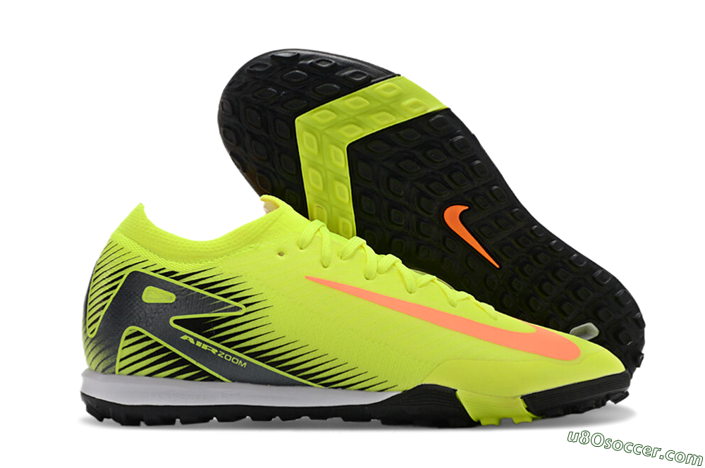 Nike Air Zoom Mercurial Vapor 16 Elite TF Artificial Turf Soccer Shoes - Yellow/Red/White 1