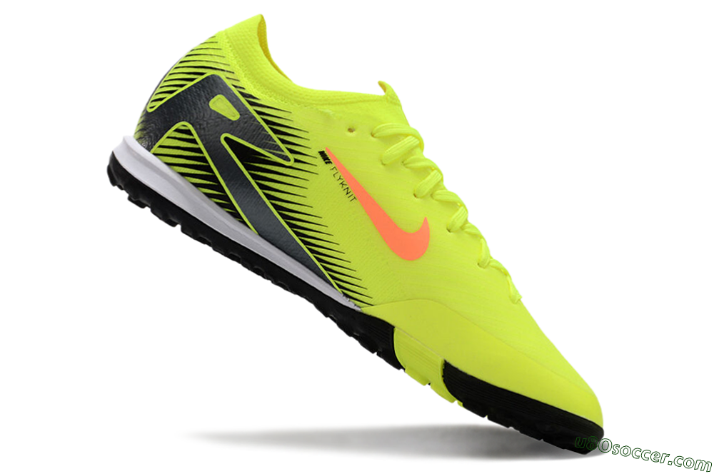 Nike Air Zoom Mercurial Vapor 16 Elite TF Artificial Turf Soccer Shoes - Yellow/Red/White 4