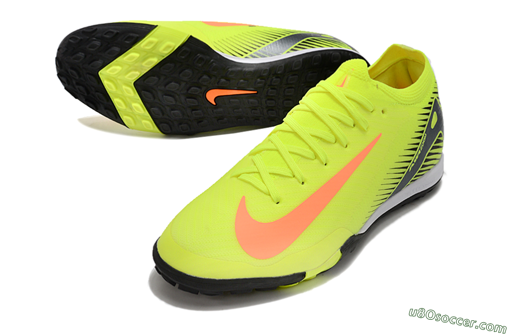 Nike Air Zoom Mercurial Vapor 16 Elite TF Artificial Turf Soccer Shoes - Yellow/Red/White 3