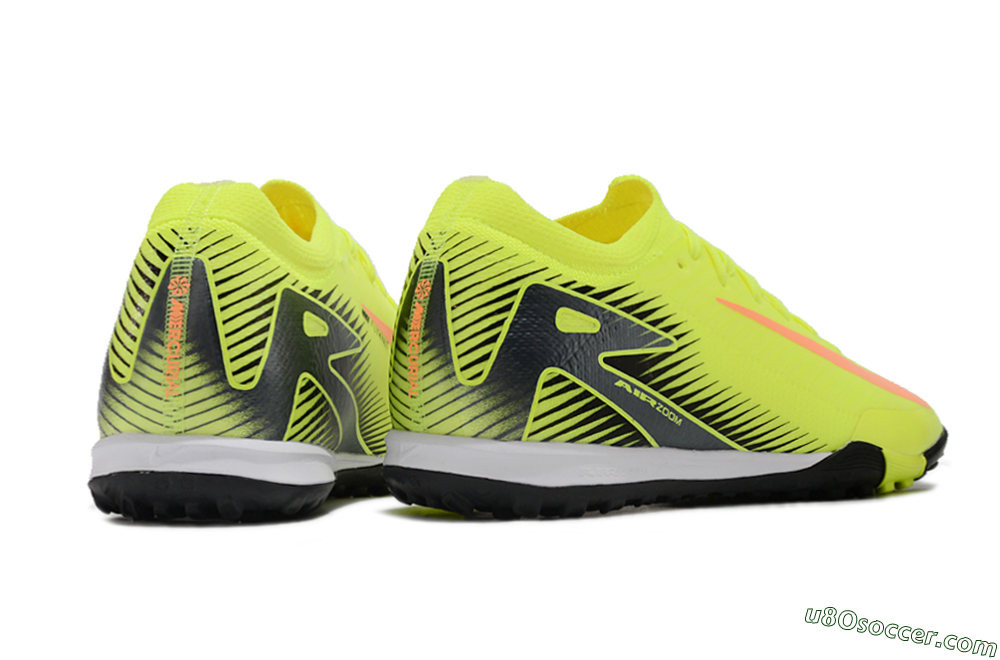 Nike Air Zoom Mercurial Vapor 16 Elite TF Artificial Turf Soccer Shoes - Yellow/Red/White 6