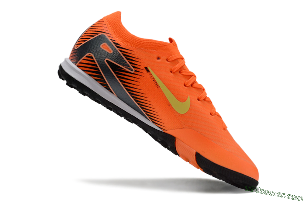 Nike Air Zoom Mercurial Vapor 16 Elite TF Artificial Turf Soccer Shoes - Red/Yellow/Black 4
