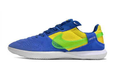Nike Street Gato IC Indoor & Futsal Soccer Shoes - Blue/Yellow/White