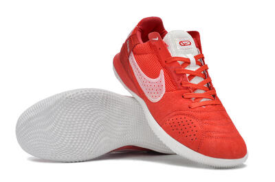 Nike Street Gato IC Indoor & Futsal Soccer Shoes - Red/White