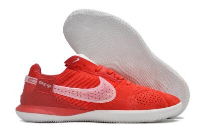 Nike Street Gato IC Indoor & Futsal Soccer Shoes - Red/White