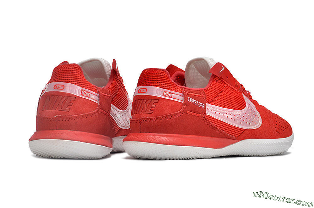 Nike Street Gato IC Indoor & Futsal Soccer Shoes - Red/White 6