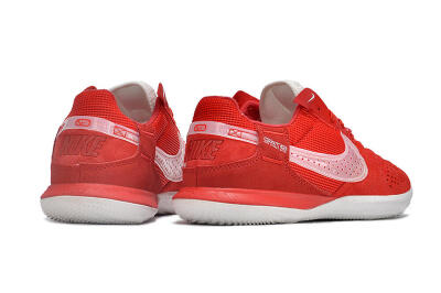 Nike Street Gato IC Indoor & Futsal Soccer Shoes - Red/White