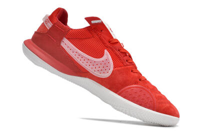 Nike Street Gato IC Indoor & Futsal Soccer Shoes - Red/White