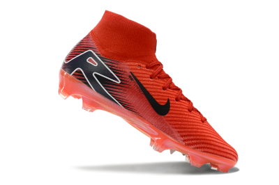 Nike Air Zoom Mercurial Superfly 10 Elite FG Firm Ground Soccer Cleats - Red/Black/White
