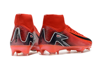 Nike Air Zoom Mercurial Superfly 10 Elite FG Firm Ground Soccer Cleats - Red/Black/White