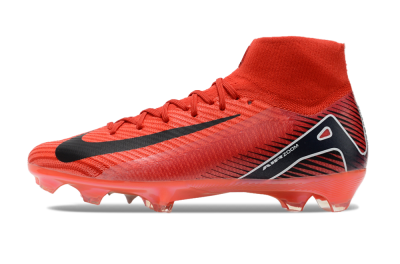 Nike Air Zoom Mercurial Superfly 10 Elite FG Firm Ground Soccer Cleats - Red/Black/White