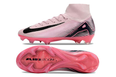 Nike Air Zoom Mercurial Superfly 10 Elite FG Firm Ground Soccer Cleats - Pink/Black