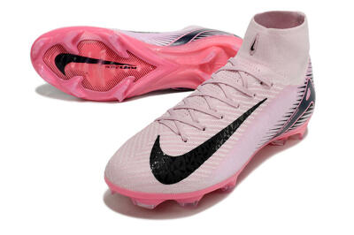 Nike Air Zoom Mercurial Superfly 10 Elite FG Firm Ground Soccer Cleats - Pink/Black