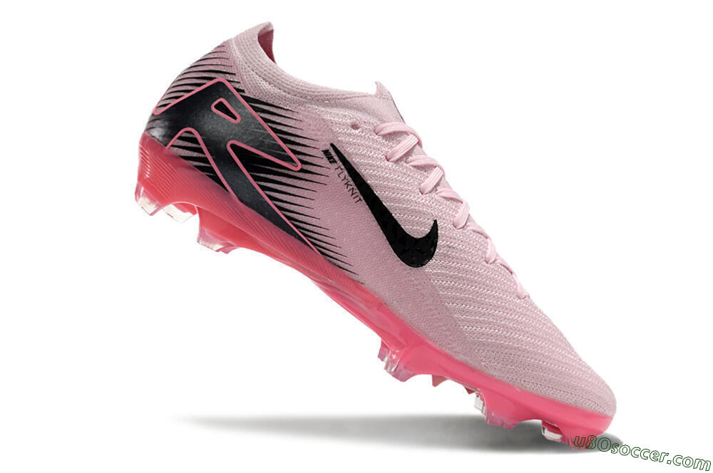 Nike Air Zoom Mercurial Vapor 16 Elite FG Firm Ground Soccer Cleats - Pink/Black 4