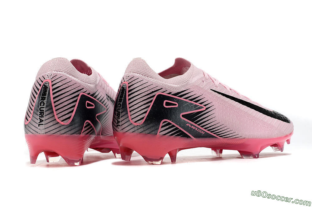 Nike Air Zoom Mercurial Vapor 16 Elite FG Firm Ground Soccer Cleats - Pink/Black 6