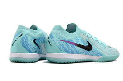 Nike Phantom GX 2 Elite IC Indoor & Futsal Soccer Shoes - Jade/Black/Purple