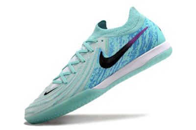 Nike Phantom GX 2 Elite IC Indoor & Futsal Soccer Shoes - Jade/Black/Purple