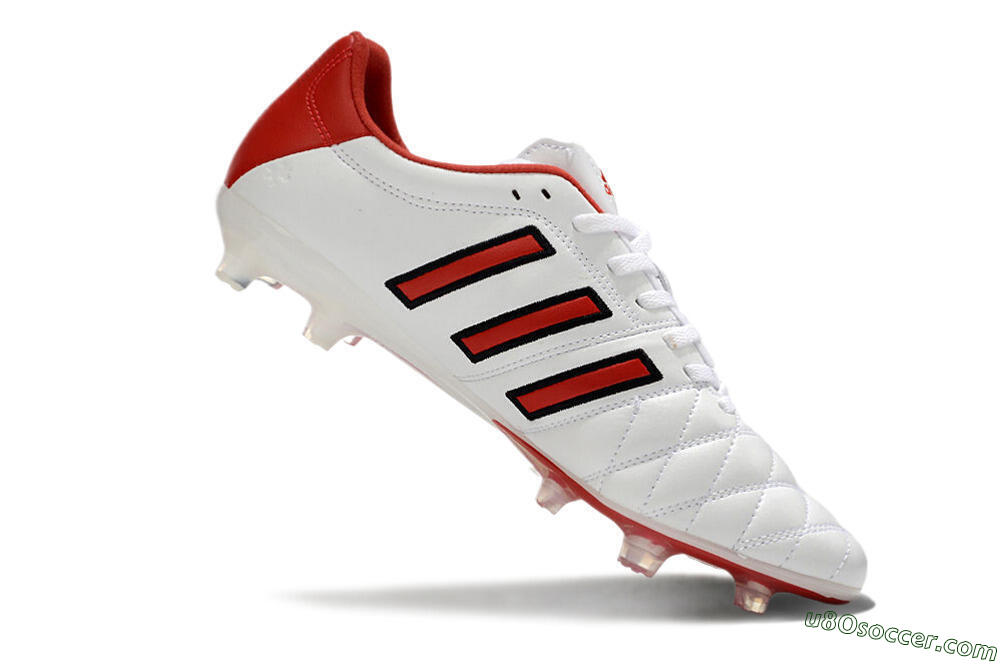 Adidas Adipure 11Pro x PD25 Trx FG Firm Ground Soccer Cleats - White/Red/Black 4