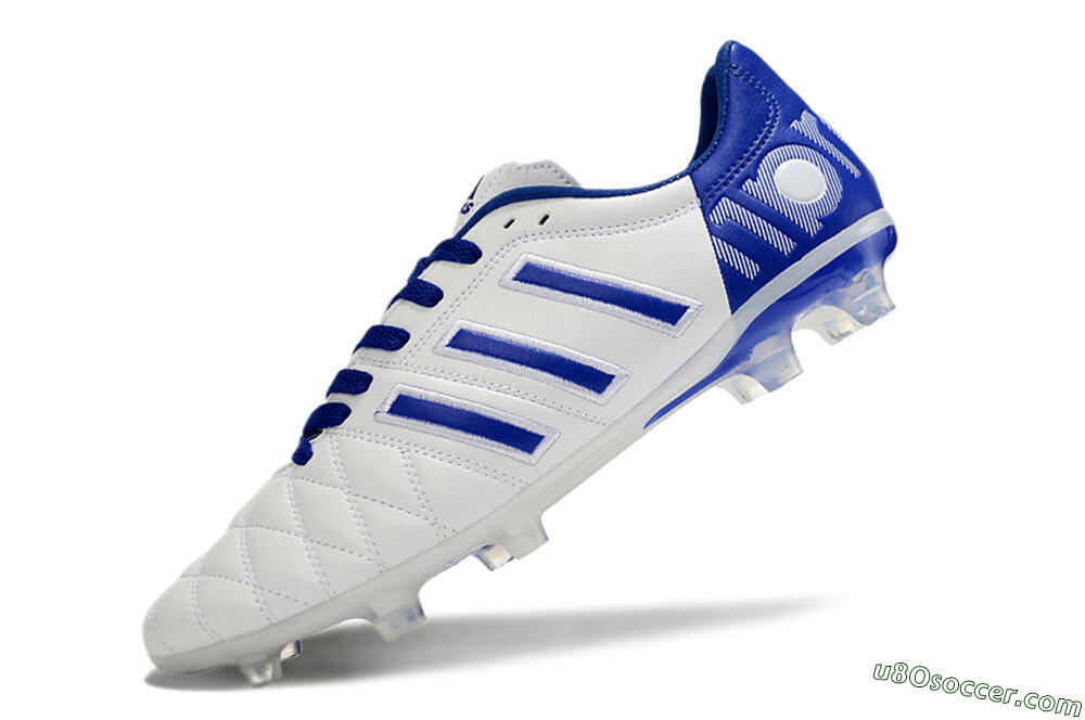 Adidas Adipure 11Pro x PD25 Trx FG Firm Ground Soccer Cleats - White/Black 5