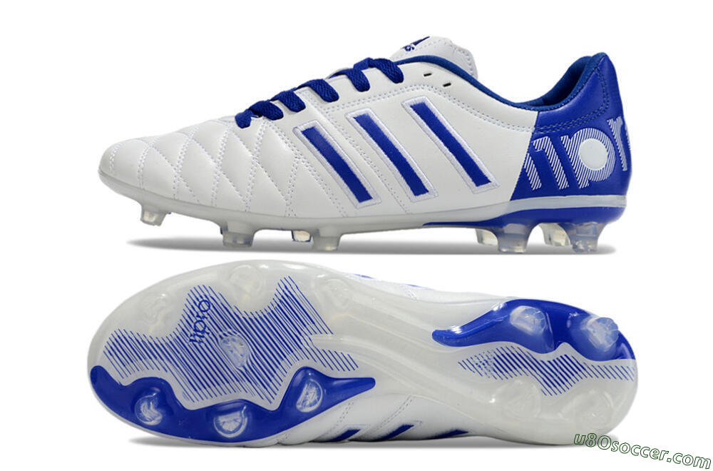 Adidas Adipure 11Pro x PD25 Trx FG Firm Ground Soccer Cleats - White/Black 0