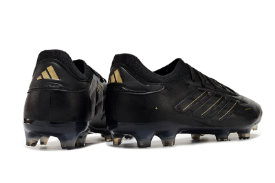 Adidas Copa Pure 2+ FG Firm Ground Soccer Cleats - Black/Gold/Blue