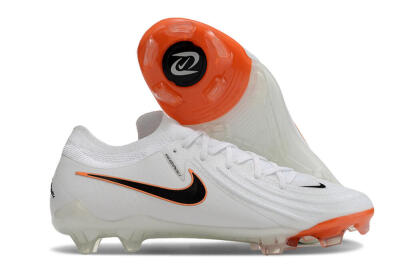 Nike Phantom Luna Elite NU FG Firm Ground Soccer Cleats - White/Black/Orange