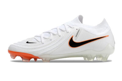 Nike Phantom Luna Elite NU FG Firm Ground Soccer Cleats - White/Black/Orange