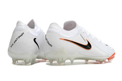 Nike Phantom Luna Elite NU FG Firm Ground Soccer Cleats - White/Black/Orange