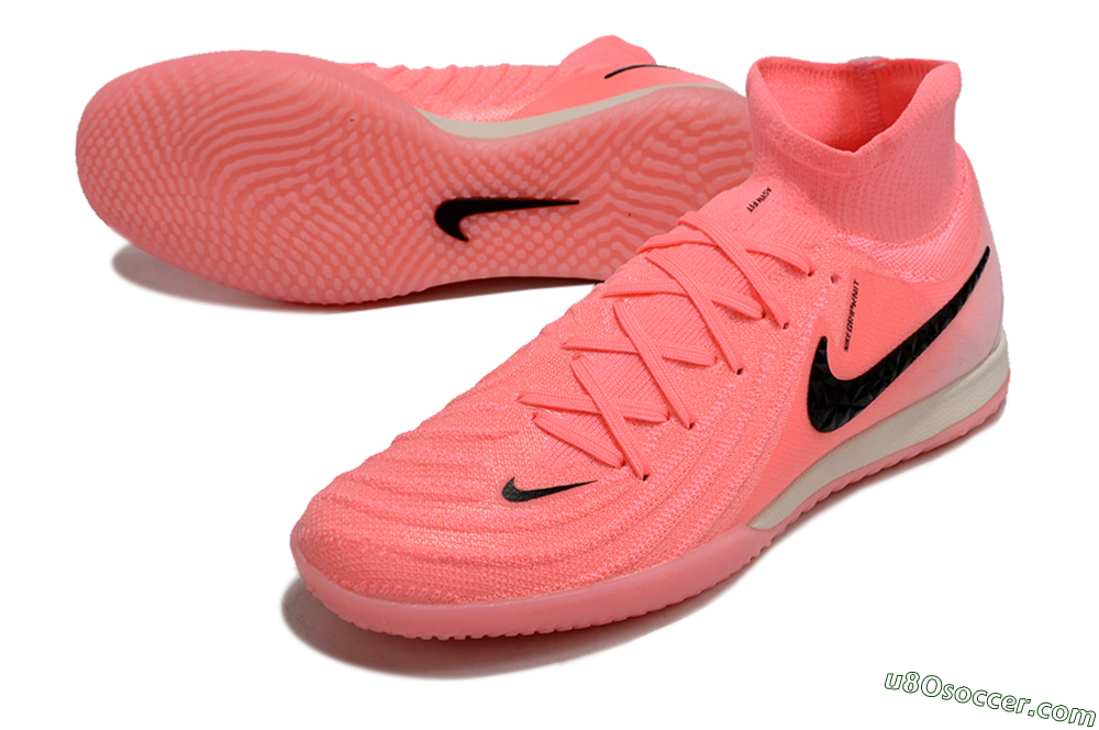 Nike Phantom Luna Elite NU IC Indoor & Futsal Soccer Shoes - Pink/Black 3
