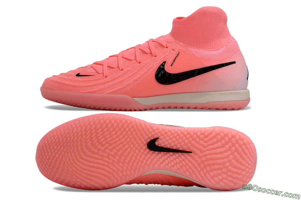 Nike Phantom Luna Elite NU IC Indoor & Futsal Soccer Shoes - Pink/Black 0