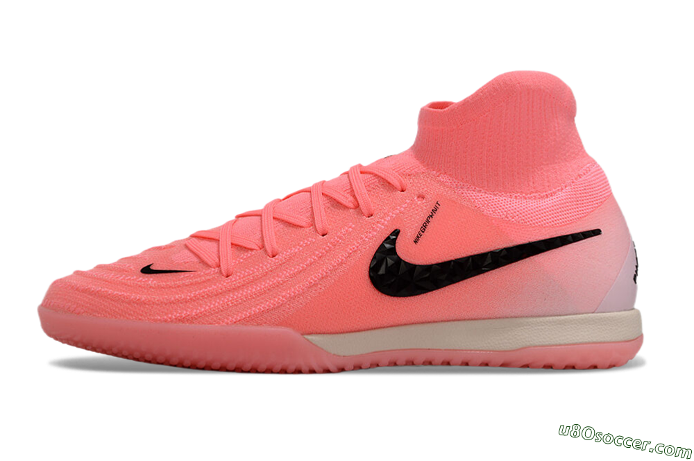 Nike Phantom Luna Elite NU IC Indoor & Futsal Soccer Shoes - Pink/Black 2