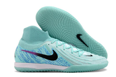 Nike Phantom Luna Elite NU IC Indoor & Futsal Soccer Shoes - Jade/Black/Purple
