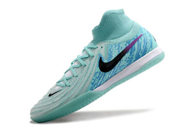 Nike Phantom Luna Elite NU IC Indoor & Futsal Soccer Shoes - Jade/Black/Purple