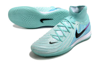Nike Phantom Luna Elite NU IC Indoor & Futsal Soccer Shoes - Jade/Black/Purple