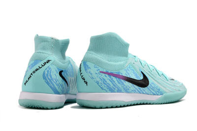 Nike Phantom Luna Elite NU IC Indoor & Futsal Soccer Shoes - Jade/Black/Purple