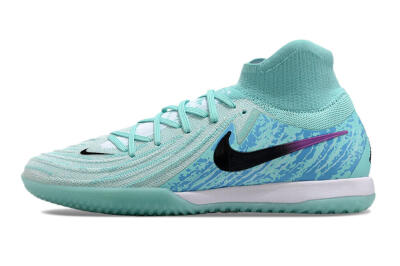 Nike Phantom Luna Elite NU IC Indoor & Futsal Soccer Shoes - Jade/Black/Purple