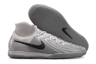 Nike Phantom Luna Elite NU IC Indoor & Futsal Soccer Shoes - Grey/Black/White