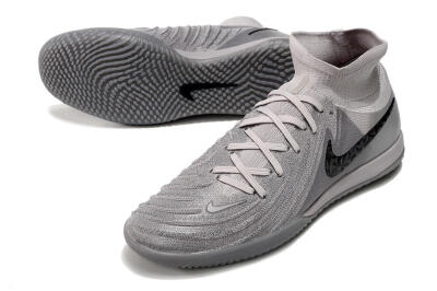 Nike Phantom Luna Elite NU IC Indoor & Futsal Soccer Shoes - Grey/Black/White