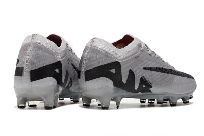 Nike Air Zoom Mercurial Vapor 15 Elite AG Artificial Grass Soccer Cleats - Grey/Black/Pink