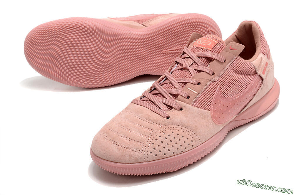 Nike Street Gato IC Indoor & Futsal Soccer Shoes - Pink/Pink/Pink 3
