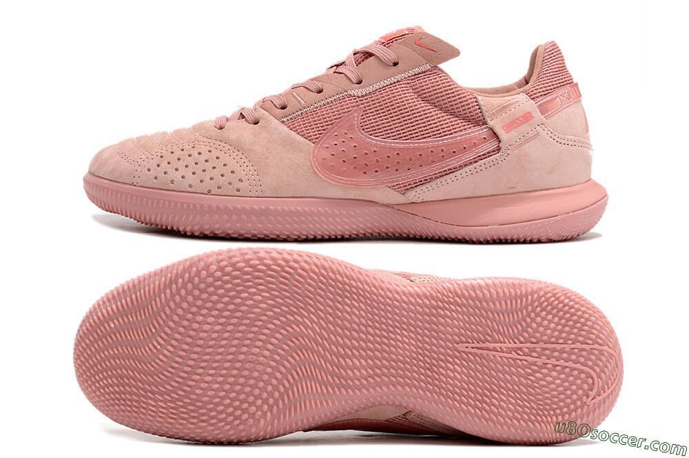 Nike Street Gato IC Indoor & Futsal Soccer Shoes - Pink/Pink/Pink 0