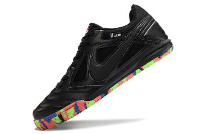 Supre x Nike SB Gato IC Indoor & Futsal Soccer Shoes - Black/Red/Blue