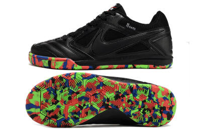 Supre x Nike SB Gato IC Indoor & Futsal Soccer Shoes - Black/Red/Blue