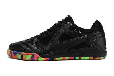 Supre x Nike SB Gato IC Indoor & Futsal Soccer Shoes - Black/Red/Blue