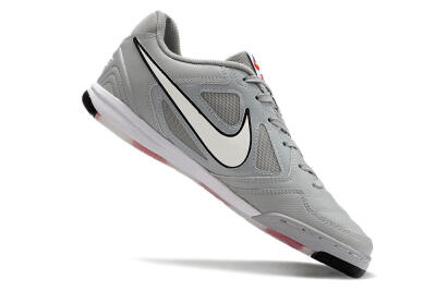 Supre x Nike SB Gato IC Indoor & Futsal Soccer Shoes - Grey/White/Red/Black