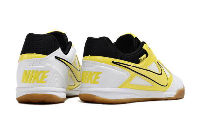 Supre x Nike SB Gato IC Indoor & Futsal Soccer Shoes - White/Yellow/Black